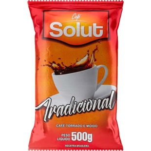 Café Solut Tradicional Torrado e Moído 500g