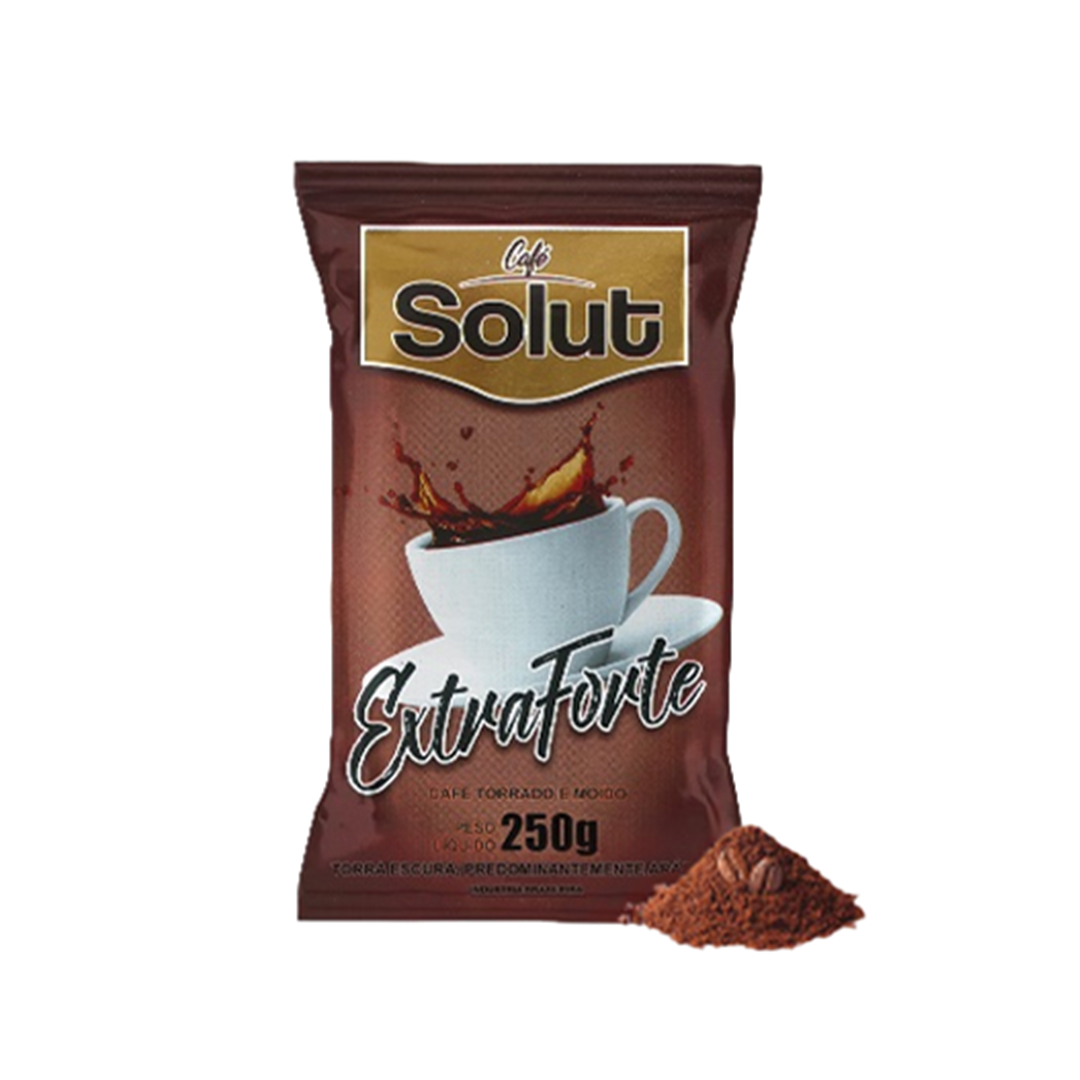Café Solut - Extra Forte Torrado e Moído 250G