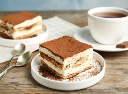 Receita original de Tiramissú