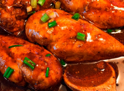 Receita: Frango ao molho de café 